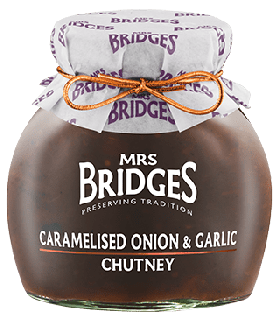Mrs. Bridges Chutney Caram Onion Garlic 300gr