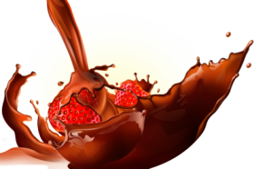 Ρόφημα Σοκολάτας Φράουλα
