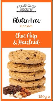 FarmHouse Biscuits Choco Hazelnut- Gluten Free 150 gr