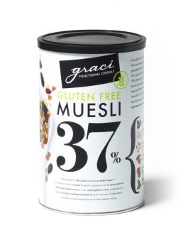 Graci Functional Cereals Muesli 37%- Gluten Free 400 gr