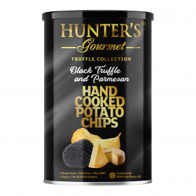 Hunter's Gourmet Chips Black Truffle & Parmesan 150 gr