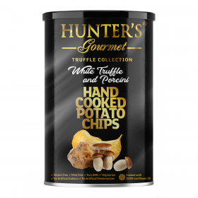 Hunter's Gourmet Chips White Truffle & Porcini 150 gr