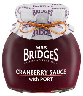 Mrs. Bridges Sauce Granberry & Port 340 gr