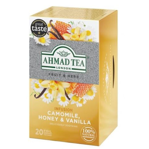 Ahmad Tea Infusion Camomile & Vanilla (20 tea bags)