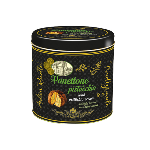 Chiostro Di Saronno Panettone Pistacchio 750gr/tin